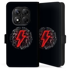 Sideflip mit Lasche schwarz