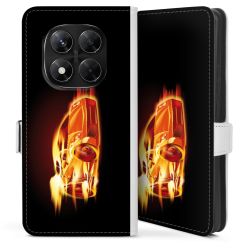 Sideflip mit Lasche weiß/seitliche Lasche