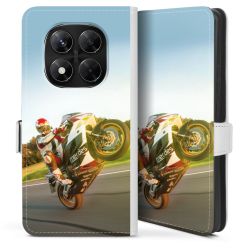 Sideflip mit Lasche weiß/seitliche Lasche