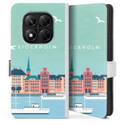 Sideflip mit Lasche weiß/seitliche Lasche