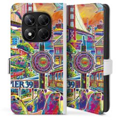 Sideflip mit Lasche weiß/seitliche Lasche