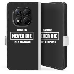 Sideflip mit Lasche weiß/seitliche Lasche