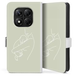 Sideflip mit Lasche weiß/seitliche Lasche