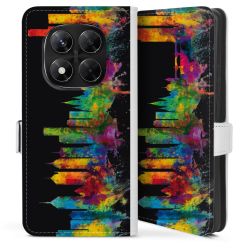 Sideflip mit Lasche weiß/seitliche Lasche