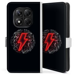 Sideflip mit Lasche weiß/seitliche Lasche