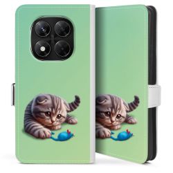 Sideflip mit Lasche weiß/seitliche Lasche