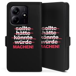 Sideflip mit Lasche schwarz