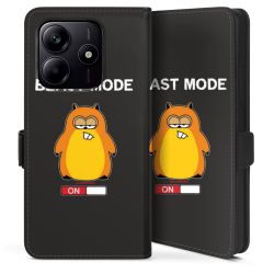 Sideflip mit Lasche schwarz