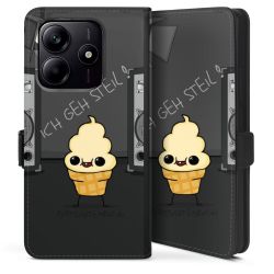 Sideflip mit Lasche schwarz