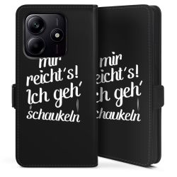 Sideflip mit Lasche schwarz