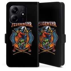 Sideflip mit Lasche schwarz