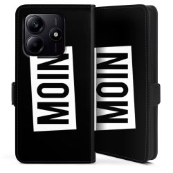 Sideflip mit Lasche schwarz