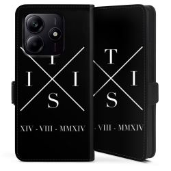 Sideflip mit Lasche schwarz