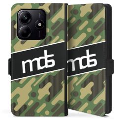 Sideflip mit Lasche schwarz