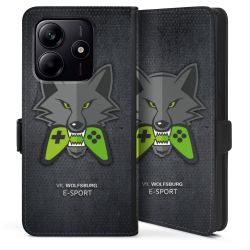 Sideflip mit Lasche schwarz