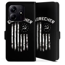 Sideflip mit Lasche schwarz