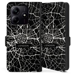 Sideflip with flap black/lateral flap