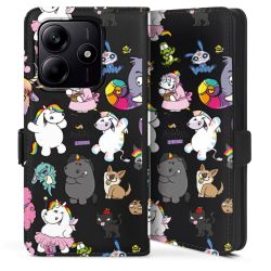 Sideflip mit Lasche schwarz