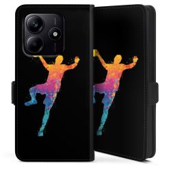 Sideflip mit Lasche schwarz