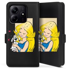 Sideflip mit Lasche schwarz