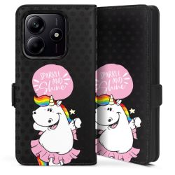 Sideflip mit Lasche schwarz