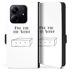 Sideflip mit Lasche schwarz