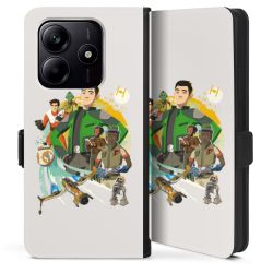 Sideflip mit Lasche schwarz