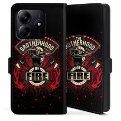 Sideflip with flap black/lateral flap