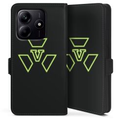 Sideflip mit Lasche schwarz