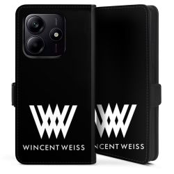 Sideflip mit Lasche schwarz