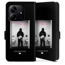 Sideflip mit Lasche schwarz