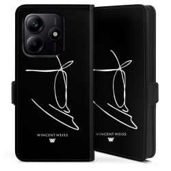 Sideflip mit Lasche schwarz