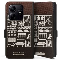 Sideflip mit Lasche schwarz