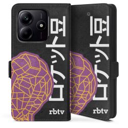 Sideflip mit Lasche schwarz