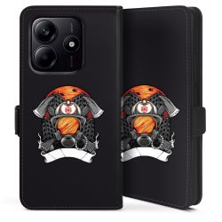 Sideflip with flap black/lateral flap