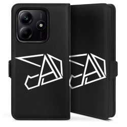 Sideflip mit Lasche schwarz