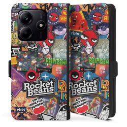 Sideflip mit Lasche schwarz