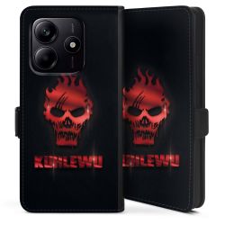 Sideflip mit Lasche schwarz