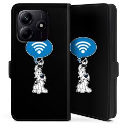 Sideflip mit Lasche schwarz