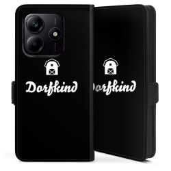 Sideflip mit Lasche schwarz