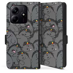 Sideflip mit Lasche schwarz