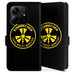 Sideflip mit Lasche schwarz