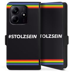 Sideflip mit Lasche schwarz