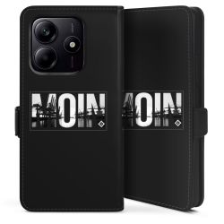 Sideflip mit Lasche schwarz