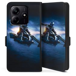 Sideflip mit Lasche schwarz