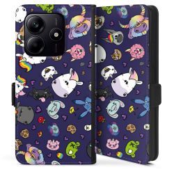 Sideflip mit Lasche schwarz