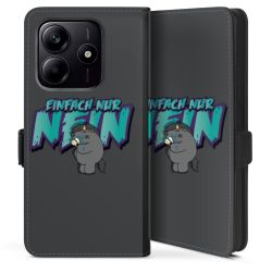 Sideflip mit Lasche schwarz