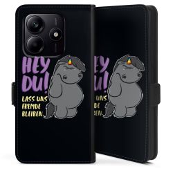 Sideflip mit Lasche schwarz