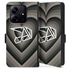 Sideflip mit Lasche schwarz