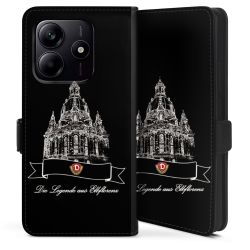 Sideflip mit Lasche schwarz